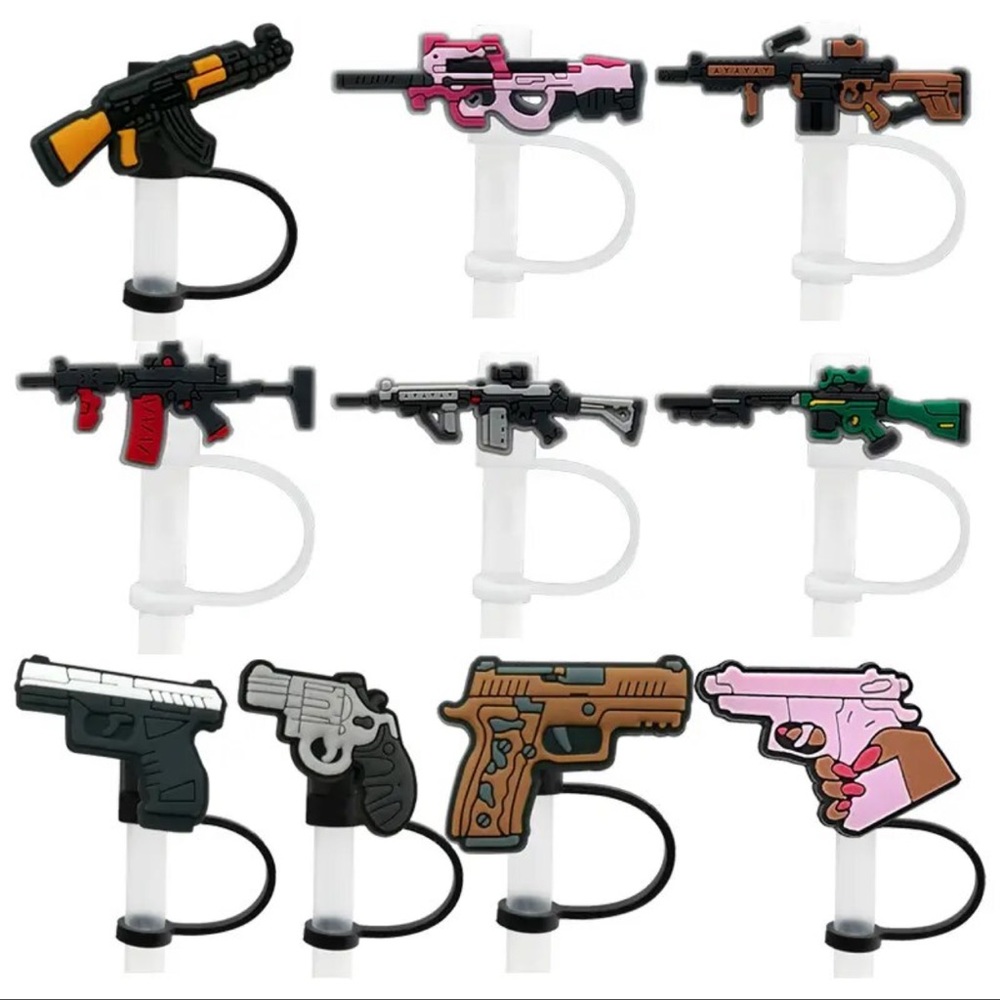 $1 GUN STRAW COVER . NEW. $1 WITH ANY $10 ORDER OR MORE - Picture 5 of 15